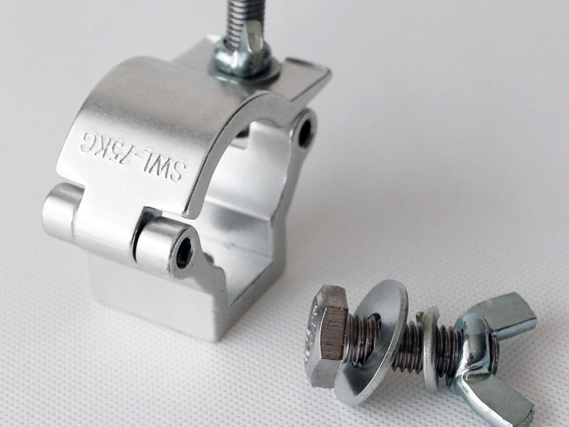Aluminum Wrap-Around Mini Truss Clamp for 32-36mm Tubing 2